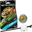 BEYBLADE X PIAO E LANCADOR ARROW WIZARD 4-80B Kit Inicial com pião e lançador