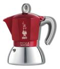 Bialetti Moka Induction 6 Tazas Cor Vermelho Italiana