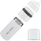 Biberón para bebé CHUPETE DE LECHE + AGUA con dispensador para fórmula 260 ml Blanco