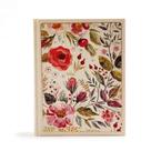 Bible Holman Bibles CSB, tecido floral para anotações, letra preta