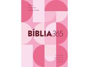 Bíblia 365 NAA A Palavra de Deus em Leituras Diárias Capa Dura Rosa