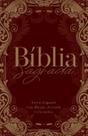 Bíblia Arc Ornamentos Vinho - Letra Gigante