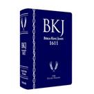 Bíblia bkj fiel 1611 com estudo holman - capa azul