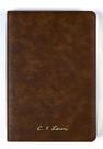 Bíblia C. S. Lewis - NVI - Couro-Soft Marrom, Leitura Perfeita