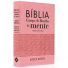 Bíblia Campo de Batalha da Mente NVA Letra Normal Capa Luxo Rosa Bello Bíblia Campo de Batalha da Mente NVA Letra Normal Capa Luxo Rosa Bello
