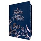 Biblia da Mulher de estudos Preta aston Grande NAA capa luxo SBB