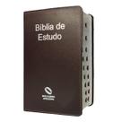 Bíblia de estudo além do sofrimento naa capa luxo vinho com índice Bíblia de estudo além do sofrimento naa capa luxo vinho com índice