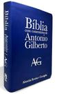 Bíblia De Estudo Antônio Gilberto Tamanho Grande Capa Luxo C - Mega Variedade