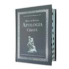 Bíblia de estudo apologia cristã capa dura preta com índice