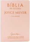 Bíblia de Estudo Joyce Meyer : NVI - Letra Grande - Capa Luxo Salmão