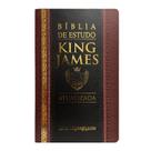 Bíblia De Estudo King James Atualizada Letra Hiper-Gigante Capa Dura Tradicional