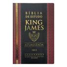 Bíblia de Estudo King James Letra Gigante Atualizada Full Color Capa Dura
