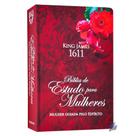 Bíblia de Estudo Mulher Guiada King James Capa Romã - BV Books