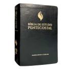 Biblia de estudo pentecostal média arc edição 95 preta cpad