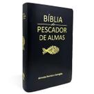 Bíblia do pescador de almas arc capa luxo preta