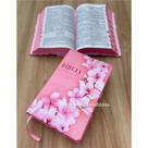 Bíblia flores orquídeas rosa harpa cristã e corinhos