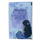 Bíblia Glitter Mulher Virtuosa Lilás capa dura acolchoada com Harpa