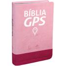 Bíblia GPS NTLH Letra Normal Capa Sintética Rosa e Pink -