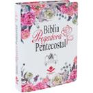 Bíblia Grande da Pregadora Pentecostal S/ Índice Letra Normal ARC Capa Couro Ilustrada