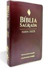 Biblia grande harpa crista slim luxo marrom