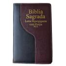 Bíblia Hiper Gigante PLUS Harpa Zíper Índice Almeida Corrigida ARC Palavras Jesus e Edição Promessas