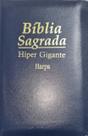 Biblia Hiper Gigante Ziper c. Harpa índice cpp