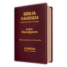 Biblia Hipergigante - Luxo Vinho Harpa Cristã - João Ferreira de Almeida - ARC - Índice por Cores Biblia Hipergigante - Luxo Vinho Harpa Cristã - João Ferreira de Almeida - ARC - Índice por Cores
