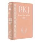 Bíblia King James 1611, Letra Ultra Gigante - Luxo Rose - - BV