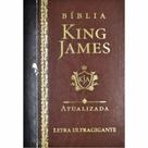 Bíblia King James Atualizada - Letra Ultra Gigante - Marrom - Art Gospel