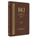 BÍBLIA KING JAMES FIEL 1611 - Com Referências e Profecias Messiânicas - Capa Luxo Marrom