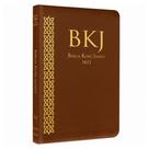 Biblia King James Ultra Fina Capa Marrom Slim Luxo Bkj 1611