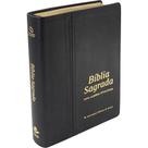Biblia letra gigante m - nra couro preta