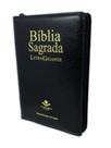 Biblia letra gigante m - rc ziper preto indice - SBB