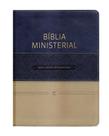 Bíblia Ministerial - Nvi - Azul E Bege Bíblia Ministerial - Nvi - Azul E Bege