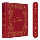 Bíblia Mulheres Frame E Floral Viviane Martinello Tradução Nvt Capa Luxo Pink Espaço Para Anotações Palavra De