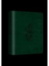 Bíblia mulheres nvt - duas colunas - verde musgo floral