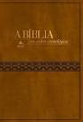 Bíblia Nvi em Ordem Cronológica - Capa Luxo Marrom - Editora Vida
