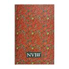 Bíblia NVI letra hipergigante - floral cor salmão Bíblia NVI letra hipergigante - floral cor salmão