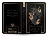 Bíblia NVT Coração All Black - Letra Normal - Nova Versão Transformadora