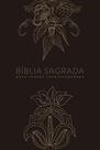 Bíblia NVT Letra Normal - Indian Flowers Dourada - MUNDO CRISTAO