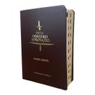 Bíblia obreiro aprovado media índice lateral luxo harpa cristã preta almeida revista corrigida cor:marrom Bíblia obreiro aprovado media índice lateral luxo harpa cristã preta almeida revista corrigida cor:marrom