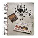Bíblia para anotações - ARC - com harpa - ressuscitou Bíblia para anotações - ARC - com harpa - ressuscitou