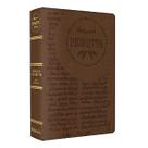 Bíblia peshitta com referências capa luxo brown bvbooks