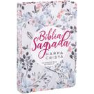 Bíblia RC Harpa Cristã Letra Grande Floral Capa Dura - SBB