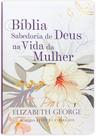 Bíblia Sabedoria de Deus na Vida da Mulher ARC Capa Luxo Floral - CPAD
