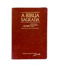 Bíblia Sagrada ACF Letra Gigante Luxo RCM PJV Mogno - SBTB