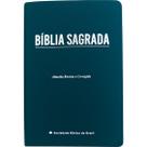 Bíblia Sagrada ARC Letra Gigante Sintético Flexível Azul Escuro - SBB