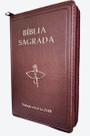 Bíblia Sagrada capa com zíper - Tradução Oficial - 6ª Edição