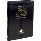 Bíblia Sagrada Capa Preta Médio Flexível PU Sem índice ARC