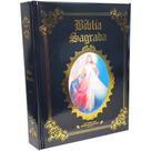 Bíblia Sagrada Católica Grande Edição Luxuosa Capa Almofadada Com Letra Grande
